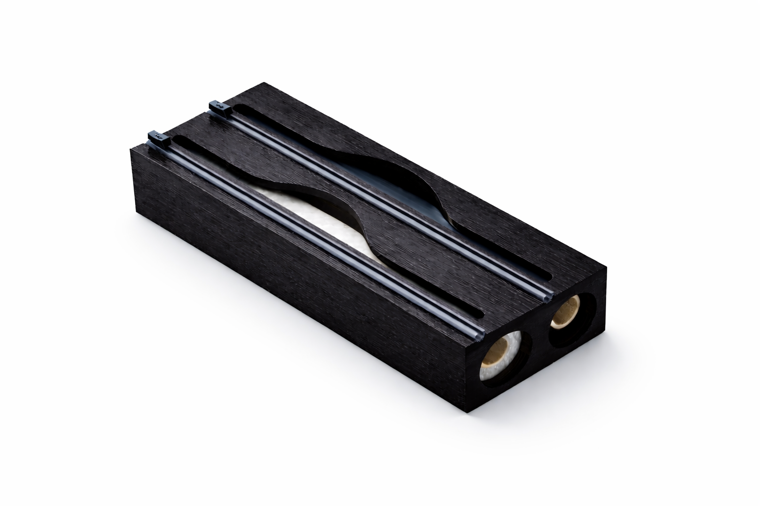 Wooden Drawer Organizer for Plastic Wrap & Foil