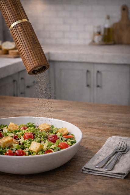 Wooden Salt & Pepper Mill Set